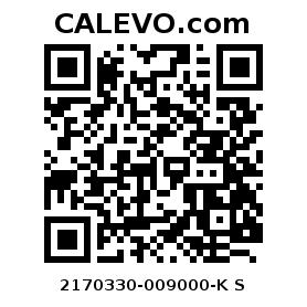 Calevo.com Preisschild 2170330-009000-K S
